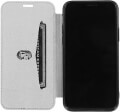 forcell electro book flip case for samsung s20 ultra silver extra photo 1