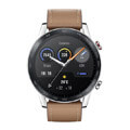 honor watch magic 2 46mm silver flax brown extra photo 1