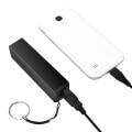 logilink pa0156 mobile power bank 2200mah black with keychain extra photo 2