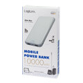 logilink pa0206w mobile power bank 10000mah 2x usb white extra photo 4
