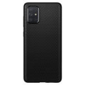 spigen liquid air back cover case for samsung a51 matte black extra photo 4