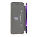 forcell book elegance flip case for samsung a71 grey extra photo 1