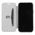 forcell electro book flip case for huawei p40 lite e silver extra photo 1