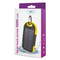 setty solar power bank 5000 mah yellow extra photo 1