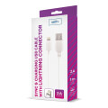 setty usb cable 1m 2a lightning white extra photo 1