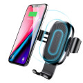 baseus wireless charger gravity car mount black extra photo 3