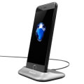 baseus little volcano apple lightning charging station silver extra photo 2