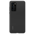 huawei 51993719 silicone back cover case p40 black extra photo 1