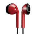 jvc ha f19m rb retro red earbuds extra photo 2