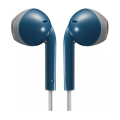 jvc ha f19m ahe retro blue earbuds extra photo 1