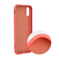 forcell silicone lite back cover case for samsung galaxy a41 pink extra photo 1