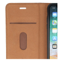 forever gamma 2in1 back cover and leather book flip case for iphone 11 pro brown extra photo 1