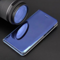 smart clear view flip case for xiaomi mi note 10 lite blue extra photo 2