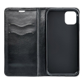 magnet book flip case for apple iphone 7 plus 8 plus black extra photo 1
