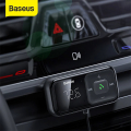 baseus s 16 transmiter fm t type bluetooth mp3 car charger extra photo 2