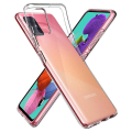 spigen liquid crystal back cover for samsung a71 crystal clear extra photo 1