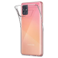 spigen liquid crystal back cover for samsung a71 crystal clear extra photo 2