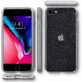 spigen liquid crystal glitter back cover case for iphone 7 8 se 2020 transparent glitter extra photo 1