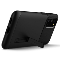 spigen slim armor back cover case stand for samsung s20 black extra photo 4