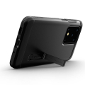 spigen tough armor back cover case stand for samsung s20 ultra black extra photo 3