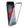 magnetic full glass case for iphone 11 pro max silver extra photo 2