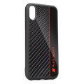 original audi carbon fibre case aus tpupcs10e r8 d1 bk for samsung s10e black extra photo 2