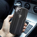 original leather back case lamborghini huracan d1 lb hcip11m hu d1 bk apple iphone 11 pro max black extra photo 3