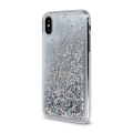 liquid sparkle tpu back cover case for samsung a21s silver extra photo 2