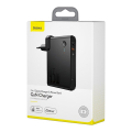 baseus 45watt gan power station 2 in 1 quick charge power bank 10000mah charger black extra photo 2