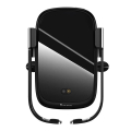 baseus rock solid electric holder qi wireless charger 10w black extra photo 1