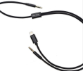 4smarts lightning 35mm aux to 35mm aux audio cable soundcord 12m fabric black extra photo 1