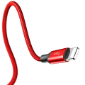 baseus rapid series 3 in 1 cable micro type c lightning 3a 12m red extra photo 5