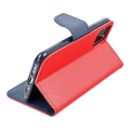 fancy book flip case for xiaomi mi 10 red navy extra photo 2