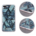 geometric marmur back cover case for xiaomi redmi 9a dark blue extra photo 1
