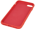 silicon back cover case for xiaomi redmi note 9 red extra photo 1