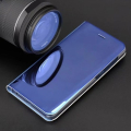 smart clear view flip case for xiaomi redmi 7a blue extra photo 2