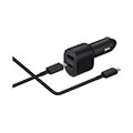 samsung car charger adaptor 45w duo usb type c black ep l5300xb extra photo 1