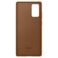 samsung leather cover galaxy note 20 brown ef vn980la extra photo 1
