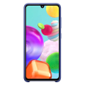 samsung silicone cover galaxy a41 blue ef pa415tl extra photo 1