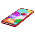 samsung silicone cover galaxy a41 red ef pa415tr extra photo 2