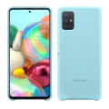 samsung silicone cover galaxy a71 blue ef pa715tl extra photo 1