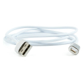 cablexpert cc usb2 amlmm 1m magnetic usb 8 pin male cable silver 1m extra photo 1