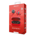forever twe 300 bluetooth earbuds 4sport red extra photo 1