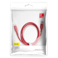 baseus colourful cable usb for ip 24a 12m red extra photo 2