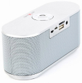 gembird spk bt 10 mx bluetooth speaker white extra photo 1