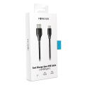 forever core cable usb usb c 30 m 3a black extra photo 1