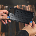 forcell carbon back cover case for huawei p40 lite 5g black extra photo 1