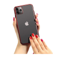 forcell new electro matt back cover case for iphone 12 mini red extra photo 1