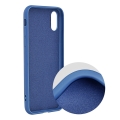forcell silicone lite back cover case for iphone 12 12 pro blue extra photo 1