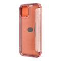 forcell electro book flip case for iphone 12 pro max rose gold extra photo 1